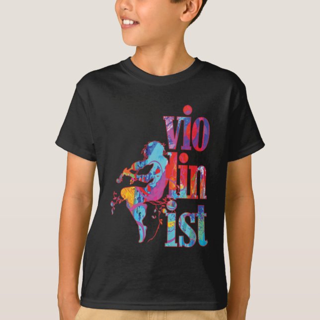 Camiseta violinista (Anverso)