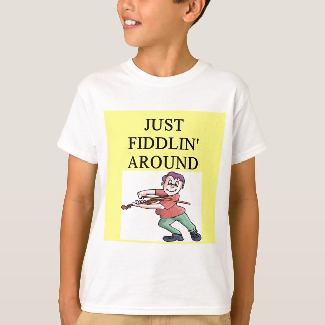 Camiseta violinista (Anverso)
