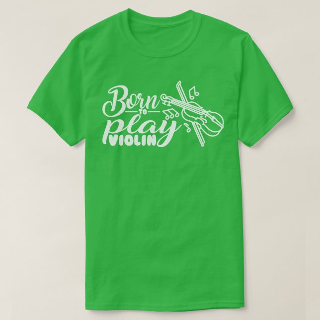 Camiseta Violinista (Diseño del anverso)