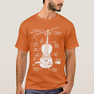 Camiseta Violinista cómico humor regalo gif