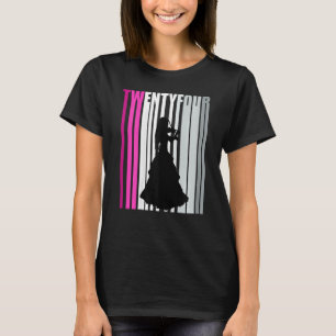 Camiseta Violinista de cumpleaños cumpleaños 24º jugador de