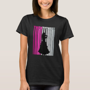 Camiseta Violinista de cumpleaños cumpleaños a 23 jugadoras