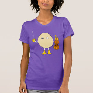 Camiseta Violinista de Egghead