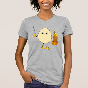 Camiseta Violinista de Egghead