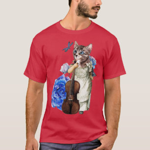 Camiseta Violinista de gato