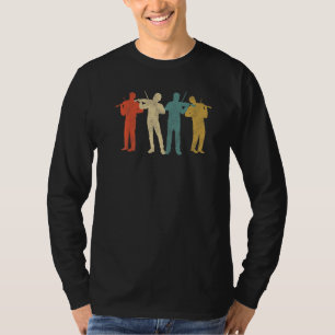 Camiseta Violinista de violín retro vintage premium