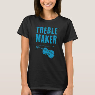 Camiseta Violinista Lindo Para Hombres Mujeres Violín Músic