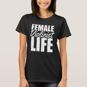 Camiseta Violinista Vida Fiddler Fiddle Violin