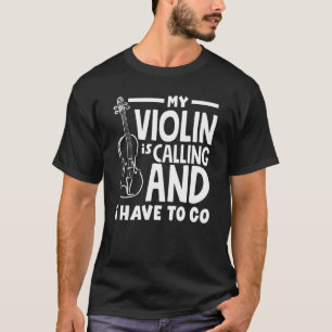 Camiseta Violinista violadora de violín a la que mi violado