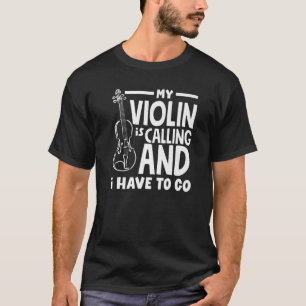 Camiseta Violinista violadora de violín a la que mi violado