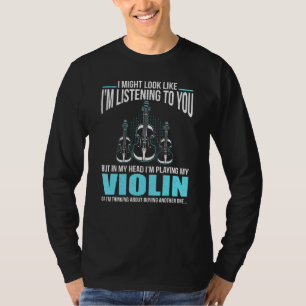 Camiseta Violinista violinista de música violinista