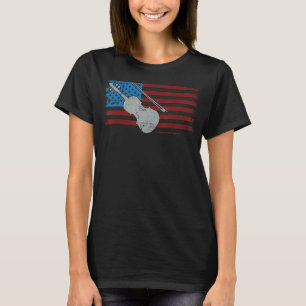 Camiseta Violinista Violinista De Violín Ee.Uu.