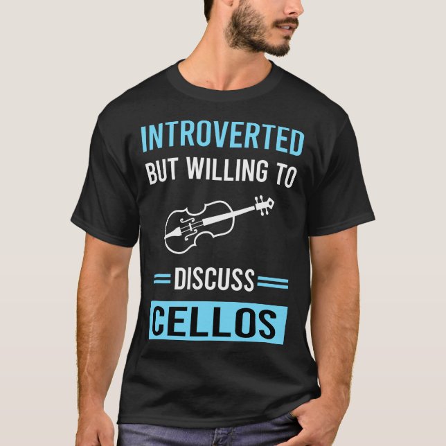 Camiseta Violinonchelista introvertido (Anverso)