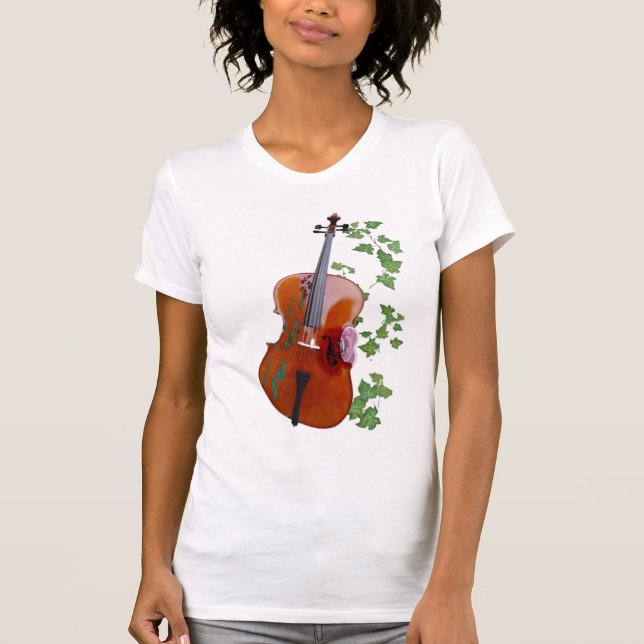 Camiseta violoncelo (Anverso)