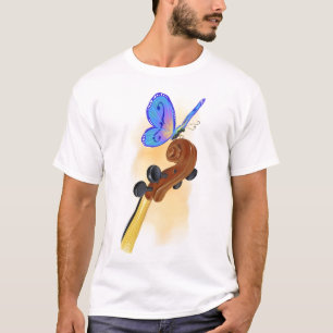Camiseta Violoncelo de la mariposa
