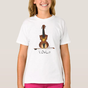 Camiseta ViOWL en camiseta-camiseta de Chica de Owl