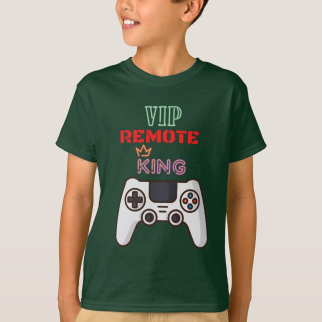Camiseta Vip Remote King (Anverso)
