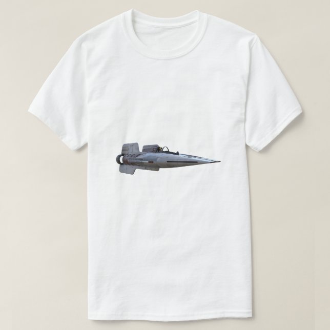 Camiseta Viper Mark VII Battlestar Galactica Espac (Diseño del anverso)