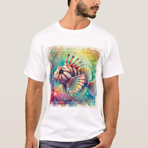Camiseta Viperfish Stomiiformes 080824AREF146 - Watercolor