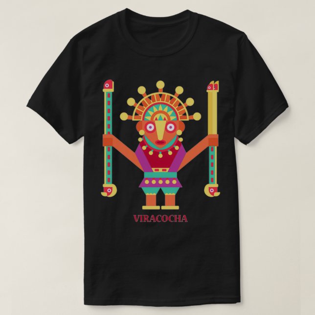 Camiseta Viracocha 2 (Diseño del anverso)