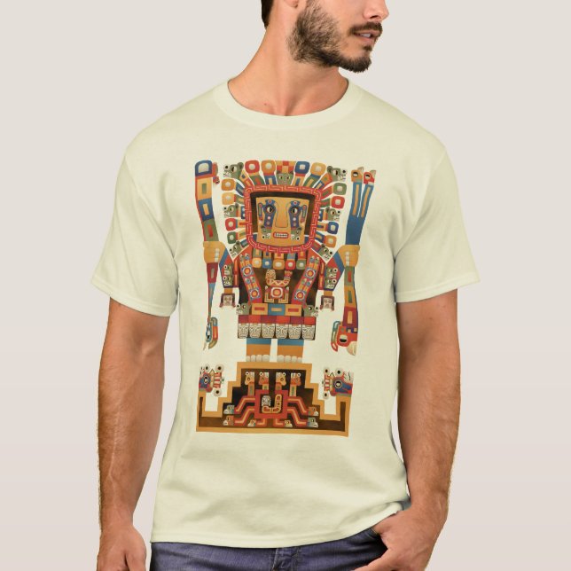 Camiseta Viracocha de la puerta de Sun (Anverso)