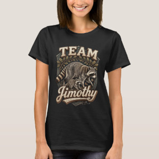 Camiseta Viral Mapache Equipo Jimothy