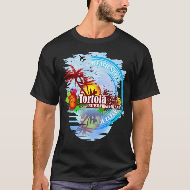 Camiseta Virgen Británica Tortola (Anverso)