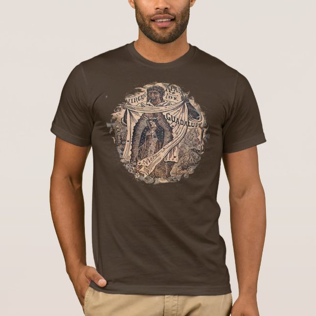 Camiseta Virgen de Guadalupe (con Juan Diego) (Anverso)