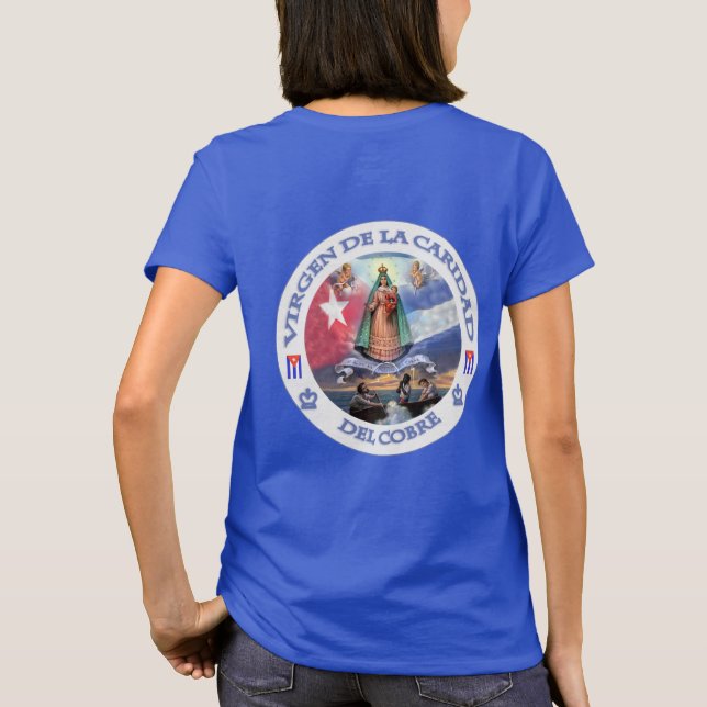 CAMISETA VIRGEN DE LA CARIDAD DEL COBRE (Reverso)
