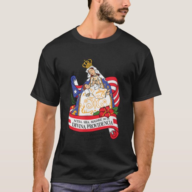 Camiseta Virgen de la Providencia Patrona de Puerto Rico (Anverso)