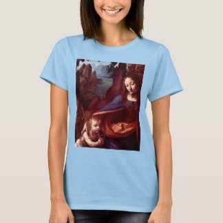 Camiseta Virgen de las Rocas de Leonardo da Vinci