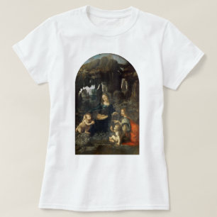 Camiseta Virgen de las Rocas, Leonardo da Vinci
