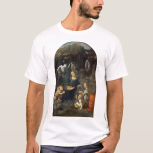 Camiseta Virgen de las Rocas, Leonardo da Vinci
