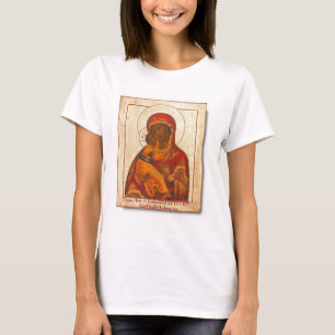 Camiseta Virgen de Vladimir, Virgen María y de Manuel