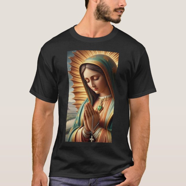 Camiseta Virgen Del Rosario (Anverso)
