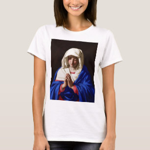 Camiseta Virgen en la oración, Sassoferrato