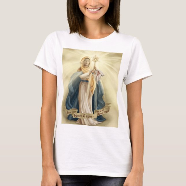 Camiseta Virgen Maria (Anverso)