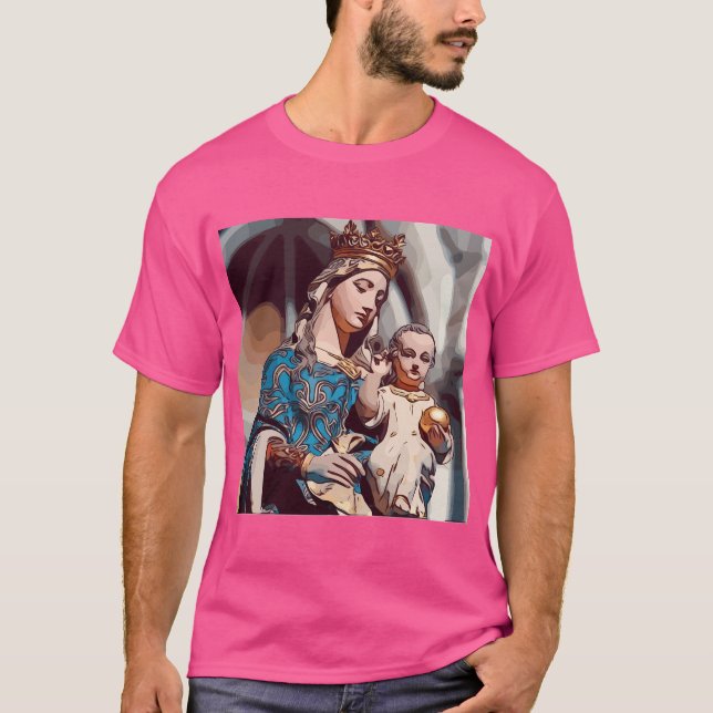 Camiseta Virgen María (Anverso)