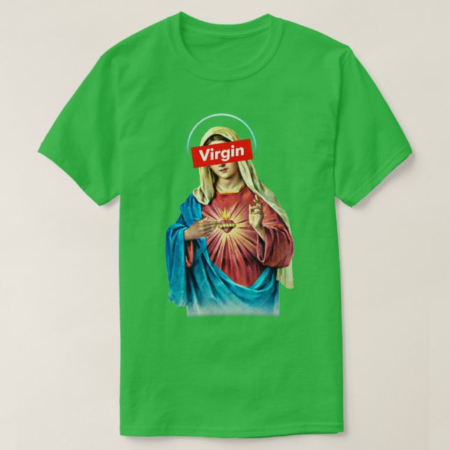 Camiseta Virgen María (Diseño del anverso)