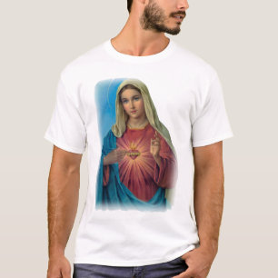 Camiseta Virgen María bendecido