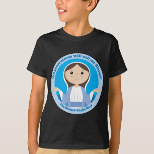 Camiseta Virgen María bendecido