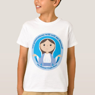 Camiseta Virgen María bendecido