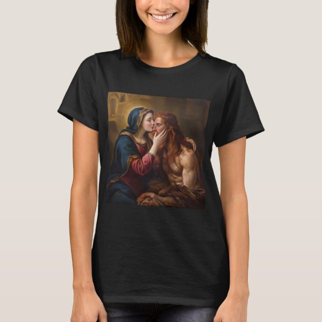 Camiseta Virgen María: compasión y consuelo (Anverso)