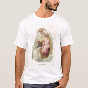 Camiseta Virgen María con el niño de Cristo