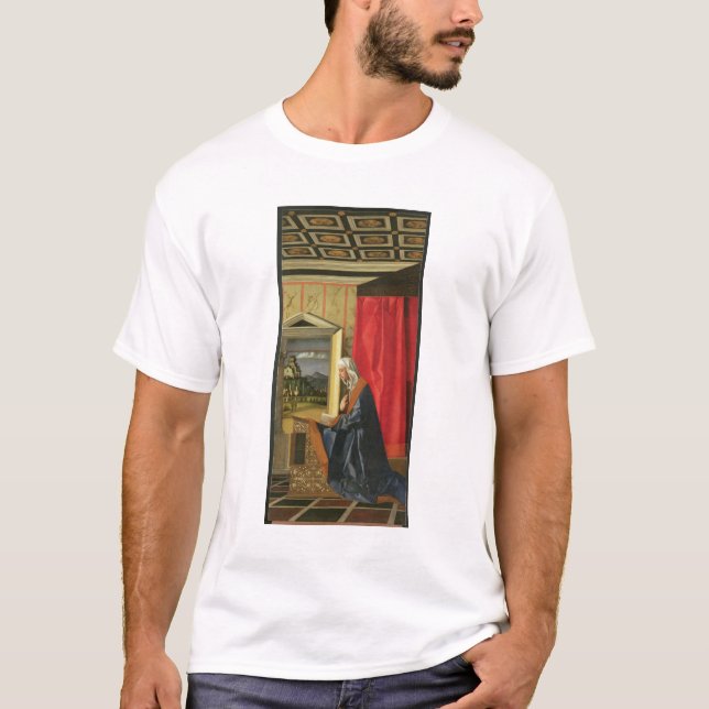 Camiseta Virgen María, de la díptica del anuncio (aceite (Anverso)
