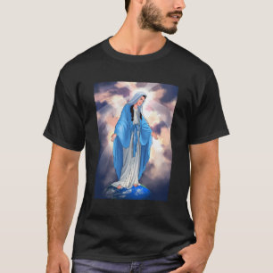 Camiseta Virgen María Iglesia Católica Virgen María Católic