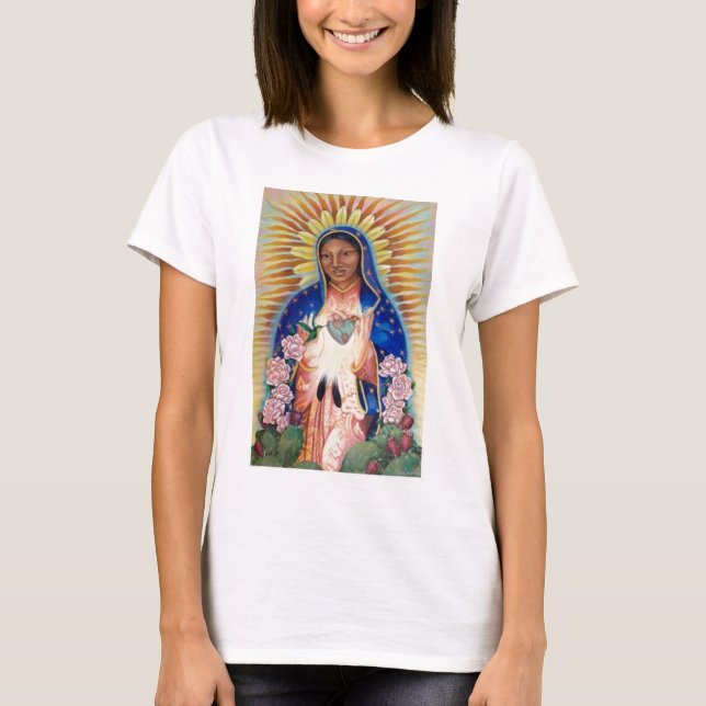 Camiseta Virgen María - nuestra señora Of Guadalupe (Anverso)