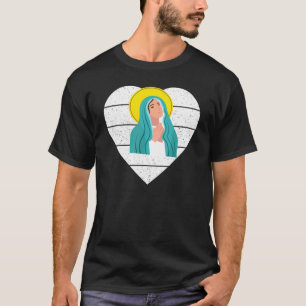 Camiseta Virgen María Santísimo Rosario Católico Devoto 1