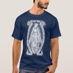 Camiseta Virgen María Vintage