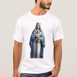 Camiseta Virgen María y el Niño Jesús